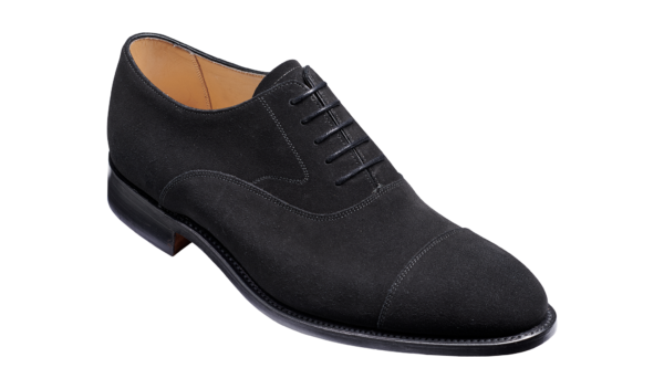 Falsgrave - Black Suede Oxford